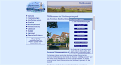 Desktop Screenshot of ferienwohnungen-nordseegartenpark.de